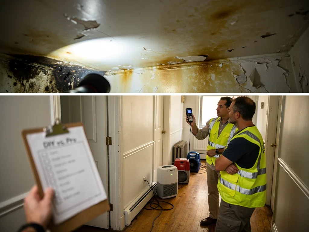 DIY vs When to Call a Restoration Specialist